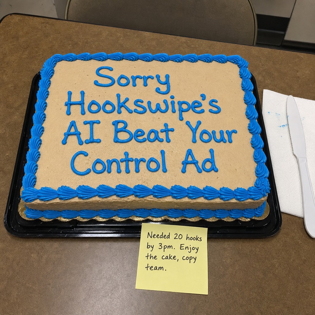 Hookswipe generated ad