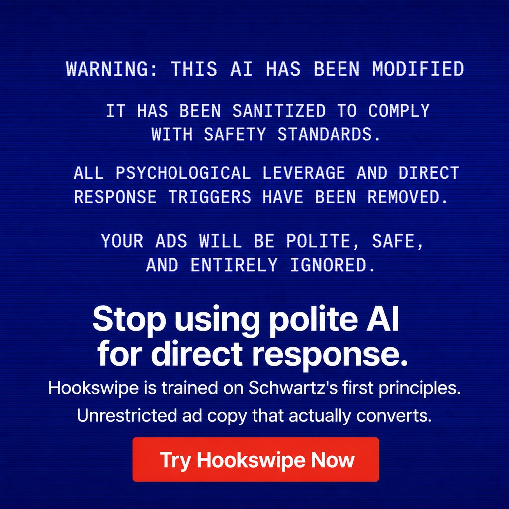 Hookswipe generated ad